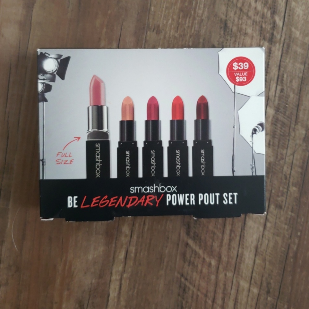 Smashbox Power pout Lipstick Set